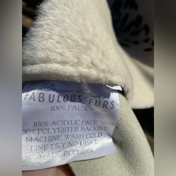 Donna Saylers Fabulous Furs “Leo” Leopard Print Faux Fur Area Rug 58x93 - Picture 5 of 12